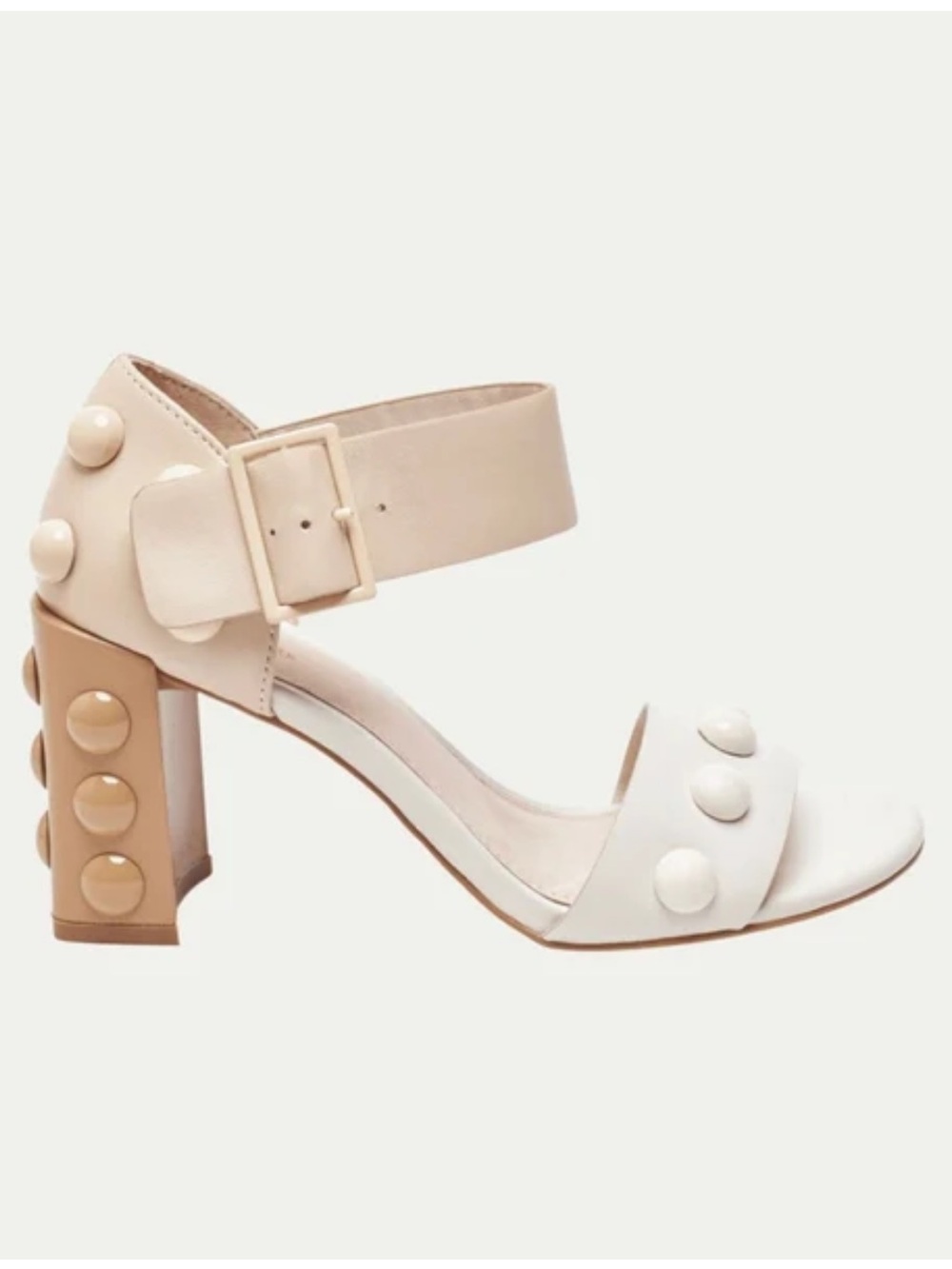 NEW CECELIA NEW YORK Gail Sandal in Nude Size 9.5 ~ New No Box